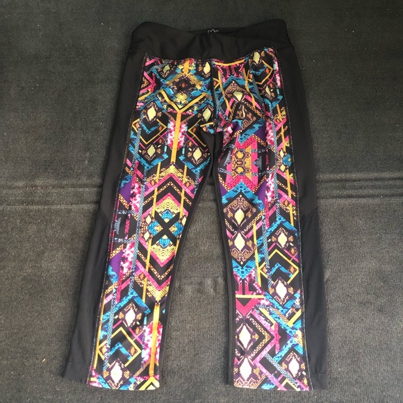 PL MOVEMENT BY PINK LOTUS Yoga Crop Leggings M - Picture 1 of 11
